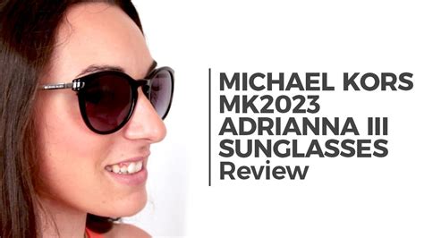 michael kors mk2023|Michael Kors Polarized Sunglasses , MK2023 ADRIANNA III.